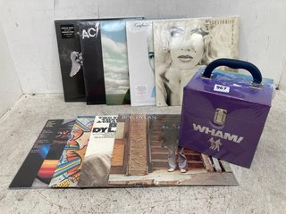 QTY OF ASSORTED VINYLS TO INCLUDE WHAM THE SINGLES BOX SET: LOCATION - G7