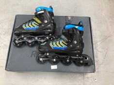 2 X SKATES INCLUDING ROLLERBLADE SKATES.