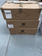 3 X HOVERBOARDS INCLUDING SISIGAD GO KART STAND .