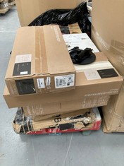 PALLET OF MONITORS OF DIFFERENT BRANDS AND PULAGAS INCLUDING LG ULTRAWIDE 29WQ600.