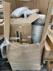 PALLET OF A VARIETY OF MATTRESSES OF DIFFERENT SIZES AND MODELS (MAY BE BROKEN OR DIRTY).