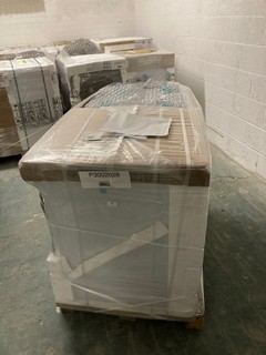 1X PALLET WITH TOTAL RRP VALUE OF £871 TO INCLUDE 1X HOTPOINT WASHING MACHINES MODEL NO NSWR945C  GK UKN, 1X HISENSE WASHING MACHINES MODEL NO WFQA1214E VJM,