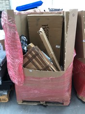 PALLET OF ASSORTED ITEMS TO INCLUDE GH TODDLER BED BUNDLE IN WHITE (COLLECTION OR OPTIONAL DELIVERY) (KERBSIDE PALLET DELIVERY)