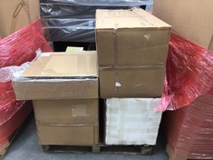 PALLET OF ASSORTED ITEMS TO INCLUDE SIA LARDER FRIDGE MODEL LFS01WH (COLLECTION OR OPTIONAL DELIVERY) (KERBSIDE PALLET DELIVERY)