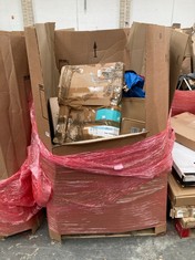 PALLET BOX OF ASSORTED ITEMS TO INCLUDE NILFISK G2 SPRAY HANDLE (COLLECTION OR OPTIONAL DELIVERY) (KERBSIDE PALLET DELIVERY)