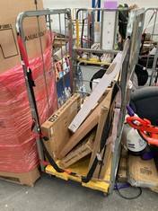 CAGE OF ASSORTED ITEMS TO INCLUDE SAFETY 1ST PORTABLE BED RAIL (CAGE NOT INCLUDED) (COLLECTION OR OPTIONAL DELIVERY) (KERBSIDE PALLET DELIVERY)