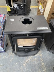 CLARKE BUCKINGHAM 5.1KW CAST IRON WOOD BURNING STOVE - RRP £359 (COLLECTION OR OPTIONAL DELIVERY)