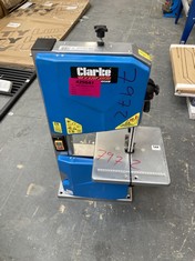 CLARKE WOODWORKER ELECTRIC BAND SAW - MODEL NO. CBS250C - RRP £287 (7972) (COLLECTION OR OPTIONAL DELIVERY)