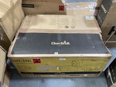 CHAR-BROIL GAS2COAL 4 BURNER HYBRID AND CHARCOAL GRILL - ITEM NO. 140926 - RRP £403 (COLLECTION OR OPTIONAL DELIVERY)