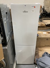 WILLOW 60/40 FREESTANDING FRIDGE FREEZER IN WHITE - RRP £215 (COLLECTION OR OPTIONAL DELIVERY)