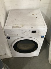 MIDEA FREESTANDING WASHING MACHINE IN WHITE - MODEL NO. MDG09EC80 - RRP £350 (COLLECTION OR OPTIONAL DELIVERY)