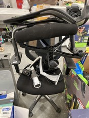 2 X OFFICE CHAIR IN BLACK MESH (PARTS) (COLLECTION OR OPTIONAL DELIVERY)