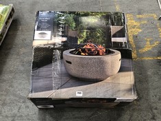 STONE EFFECT FIRE PIT - ITEM NO. 60018923 - RRP £79 (COLLECTION OR OPTIONAL DELIVERY)
