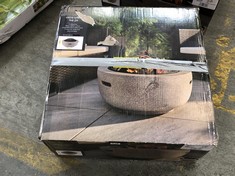 STONE EFFECT FIRE PIT - ITEM NO. 60018923 - RRP £79 (COLLECTION OR OPTIONAL DELIVERY)