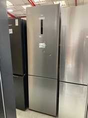AEG TALL FRIDGE/FREEZER IN STAINLESS STEEL (COLLECTION OR OPTIONAL DELIVERY)