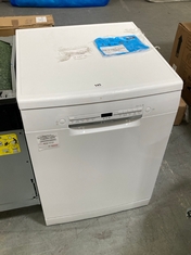 BOSCH SERIES 2 FULL SIZE FREESTANDING DISHWASHER IN WHITE - MODEL NO. SMS2ITW08G/45 - RRP £399 (COLLECTION OR OPTIONAL DELIVERY)