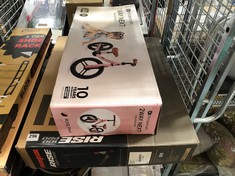 KINDERKRAFT 2WAY NEXT BALANCE BIKE - PINK TO INCLUDE MONGOOSE RISE 100 PRO SCOOTER - RED (DELIVERY ONLY)