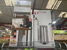 3 X ASSORTED ITEMS TO INCLUDE BRABANTIA NEWICON PEDAL BIN 30L (DELIVERY ONLY)