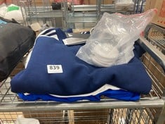 4 X ASSORTED ITEMS TO INCLUDE ADIDAS BLUE SWEATSHIRT - SIZE XL (DELIVERY ONLY)