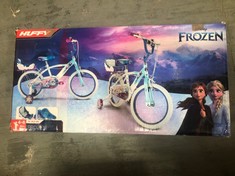 HUFFY DISNEY FROZEN KIDS BIKE WITH STABILISERS 21971W (DELIVERY ONLY)