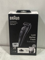 BRAUN SERIES 7 PROFESSIONAL BEARD TRIMMER (DELIVERY ONLY)