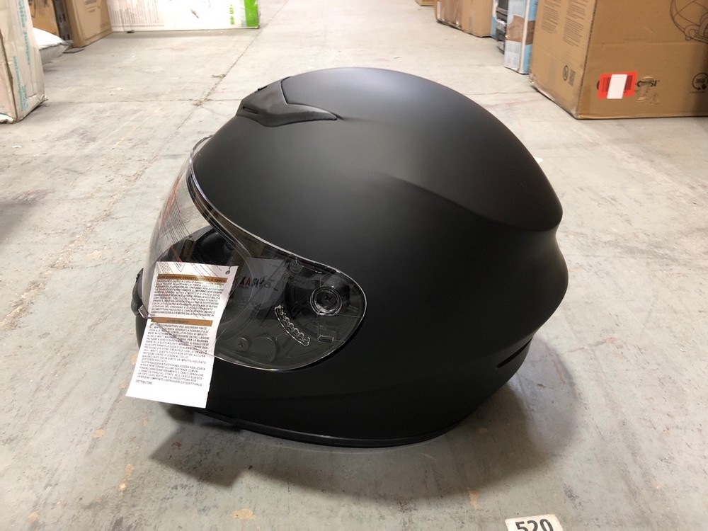 John Pye Auctions ZORAX HELMETS MOTORCYCLE HELMET MATT BLACK SIZE L