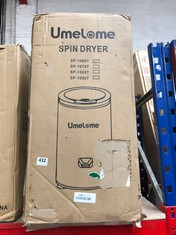 UMELOME 6KG 2800RPM SPIN DRYER SP-1068T (DELIVERY ONLY)