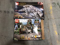 LEGO STAR WARS 75365 YAVIN 4 REBEL BASE - RRP £149 TO INCLUDE LEGO STAR WARS 75257 MILLENNIUM FALCON - RRP £149 (DELIVERY ONLY)