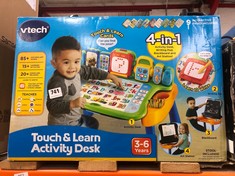 VTECH TOUCH & LEARN 4-IN-1 ACTIVITY DESK (DELIVERY ONLY)