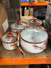 TOWER 4 PIECE PAN SET (DELIVERY ONLY)