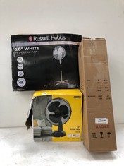 3 X ASSORTED ITEMS TO INCLUDE 29INCH TOWER FAN (DELIVERY ONLY)