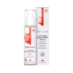 5 X DERMA-E ANTI-AGING REGENERATIVE SERUM FOR UNISEX 2 OZ SERUM. (DELIVERY ONLY)