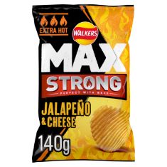 QTY OF ITEMS TO INLCUDE APPROX 10X ASSORTED FOOD ITEMS TO INCLUDE WALKERS MAX JALAPENO & CHEESE 140G, QUAKER HEAVENLY OATS CARAMEL FUDGE PORRIDGE POT 58G. (DELIVERY ONLY)