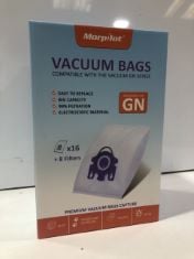 15 X VACUUM BAGS. (DELIVERY ONLY)