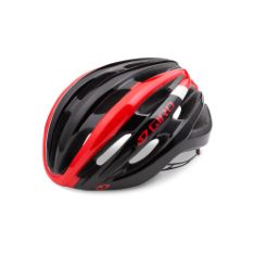 2 X CYCLE HELMETS TO INCLUDE GIRO UNISEX FORAY ROAD CYCLING HELMET, BRIGHT RED/BLACK, MEDIUM 55-59 CM UK. (DELIVERY ONLY)
