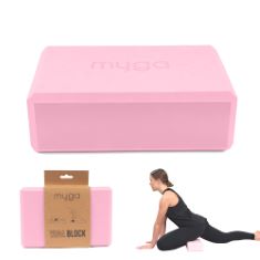 QTY OF ITEMS TO INLCUDE BOX OF ASSORTED FITNESS/SPORT ITEMS TO INCLUDE MYGA YOGA BLOCK - LIGHTWEIGHT EVA FOAM YOGA BRICK - HIGH DENSITY NON-SLIP BLOCK FOR YOGA POSES, PILATES, BALANCE AND FLEXIBILITY