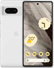 GOOGLE PIXEL 7 PHONE (ORIGINAL RRP - £417.83) IN WHITE. (WITH BOX) [JPTC67961] (DELIVERY ONLY)