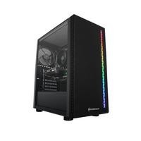 PC SPECIALALIST FUSION 5RL NO SSD AND NO HDD PC (ORIGINAL RRP - £799.99) IN BLACK. (UNIT ONLY AND NO HDD AND NO SSD). AMD RYZEN 5, 16GB RAM, , GEFORCE GTX 1650 [JPTC68176] (DELIVERY ONLY)