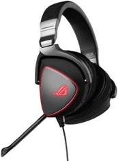 ASUS ROG DELTA ORIGI N HEADSET (ORIGINAL RRP - £119.95) IN BLACK. (WITH BOX) [JPTC68377] (DELIVERY ONLY)