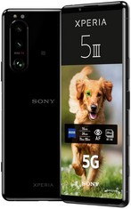 SONY XPERIA 5 III PHONE (ORIGINAL RRP - £715) IN BLACK. (WITH BOX) [JPTC68328] (DELIVERY ONLY)