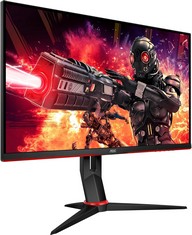 AOC 24G2ZE/BK MONITOR (ORIGINAL RRP - £215.99) IN BLACK. (WITH BOX) [JPTC68358] (DELIVERY ONLY)