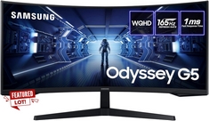 SAMSUNG ODYSSEY G5 MONITOR (ORIGINAL RRP - £449.99): MODEL NO 34G5 (WITH BOX) [JPTC67741] (COLLECTION OR OPTIONAL DELIVERY)