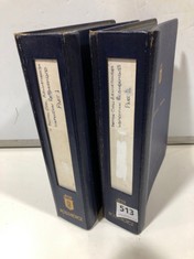 2 ROLLS ROYCE VOLUMES, 1965BRITISH CIVIL AIROWTHINESS INSPECTIONS REQUIREMENTS VOLUMES ONE AND TWO (DELIVERY ONLY)