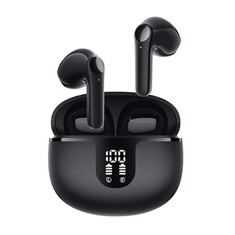 31 X WIRELESS EARBUDS, BLUETOOTH 5.3 WIRELESS EARBUDS BLUETOOTH HEADPHONES MINI WIRELESS HEADPHONES IN EAR WITH NOISE CANCELLING MIC, MINI EARBUDS WITH DUAL MIC AND LED DISPLAY IN EAR EARPHONES (BLAC