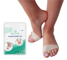 QUANTITY OF ASSORTED ITEMS TO INCLUDE MINTHE™ BUNION CORRECTOR BIG TOE STRAIGHTENER | 1 PAIR | TOE STRAIGHTENERS FOR BUNIONS, BUNION PROTECTOR, TOE CORRECTOR, BUNION SUPPORT, TOE SEPARATORS: LOCATION