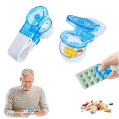 QUANTITY OF ASSORTED ITEMS TO INCLUDE 2 PCS PORTABLE PILL TAKER,PILL POPPER FOR BLISTER PACKS PORTABLE PILL TAKER REMOVER PACKS PILL DISPENSER STORAGE BOX EASY TO TAKE OUT PILLS FROM PACKAGE PORTABLE