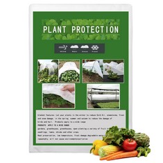 QUANTITY OF ASSORTED ITEMS TO INCLUDE FLORAGARD 30GSM 2 * 5M GARDEN PLANT FLEECE FROST PROTECTION COVERS, HORTICULTURAL FLEECE COVER FOR OUTDOOR AND INDOOR PLANT FROST PROTECTION FLEECE ANTIFREEZE WI