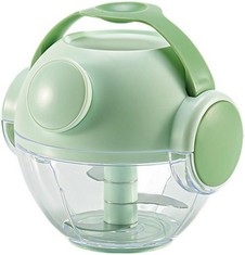 22 X MULTI-FUNCTION MINI GARLIC CRUSHER - QUICK AND EASY TO CLEAN - PERFECT FOR CHOPPER VEGETABLES, GARLIC, ONION, AND MORE - CUTE MANUAL CHOPPER (MUSIC BOX SHAPE) - TOTAL RRP £242: LOCATION - E