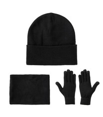 41 X LALLIER WINTER 3PCS HAT SCARF TOUCHSCREEN GLOVES SET FOR MEN AND WOMEN, BEANIE GLOVES NECK WARMER SET WITH KNIT FLEECE LINED - TOTAL RRP £410:: LOCATION - E
