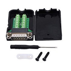 QUANTITY OF ASSORTED ITEMS TO INCLUDE CERRXIAN DB15 ADAPTER 15-PIN PORT ADAPTER TO TERMINAL CONNECTOR SIGNAL MODULE WITH CASE: LOCATION - F